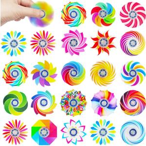 40 Pack Fidget Spinners for Kids, Fidgets Toys Bulk for Adults, Valentines Day Gifts Anxiety Toys Stress Relief Fidgets Valentines Basket Stuffers Classroom Prizes (Colorful)