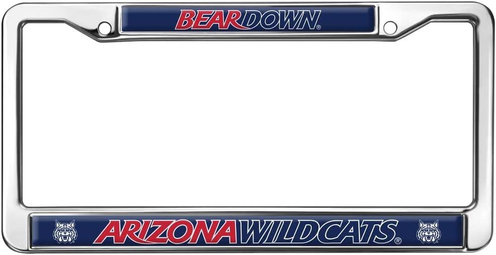 University of Arizona Wildcats Logo Full Size Standard License Plate Metal Frame