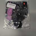 2 x Avidlove Women Sexy Panties Lace Cheeky Panty Rhinestone Bikini Underwear 1-4 Pack (Black, S)