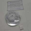 Rotating Makeup Organizer, DIY 8 Adjustable Layers Spinning Skincare Organizer, Cosmetic Display Case with Brush Holder Perfume Tray, Multi-Function Storage Carousel for Vanity Bathroom Countertop