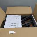 ThreeHio Rolling Kitchen Microwave Cart, 3 Tier Microwave Table Stand with Storage, Kitchen Utility Cart on Lockable Wheels, Small Coffee Cart Shelf Rack Organizer for Living Room Office, Balcony