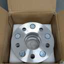 Customadeonly 5x114.3 to 5x120 Wheel Adapters 25mm (1 Inch) - 6061-T6 Forged Hubcentric - 64.1mm Bore 12x1.5 Studs - Compatible for Acura & Honda Models with 5x114.5 hubs only (2-Piece Set) (Silver)