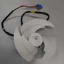 EAU65058502 EAU65058501 Refrigerator Condenser Fan Motor with Blade 12V 1A Fit for LG for Kenmore Freezer Replace EAU64843805 RFD3410A102A