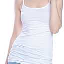 Pack of 3  Active Basic Women's Basic Tank Tops, White, M