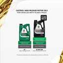 Castrol GTX High Mileage 5W-30 Synthetic Blend Motor Oil, 5 Quarts
