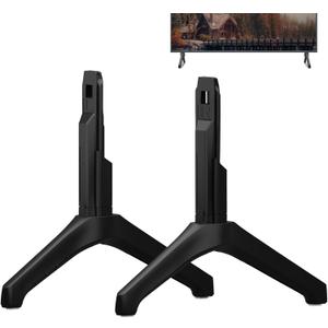 TV Stand for Samsung TV Legs, Only for UN55TU7000BXZA UN55TU700DFXZA UN55TU700DF UN55TU700DFXZA LH55BETHLGFXGO LH55BETHLGFXZC LH55BETHLGFXZA BN96-50856C BN96-50859A, with Non-Slip Pad