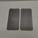 KAREEN 2 Pack Privacy Screen Protector for iPhone 14 Anti Spy Private Tempered Glass Film 6.1-Inch, 9H Hardness, Anti Scratch, Bubble Free, Case Friendly, Easy to Install (Black)