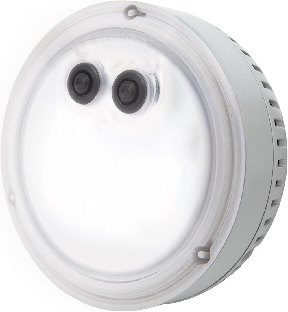 Intex PureSpa Battery Powered Submersible Multi-Colored LED Light PureSpa Models with White, Green, Teal, Blue, and Purple Lights