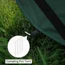 Foldable Dog Kennel for Medium Dogs 36-inch, Portable Waterproof Dog Crate, Pop-Up Indoor/Outdoor Pet Cage & Car Seat Travel Bed (Green)
