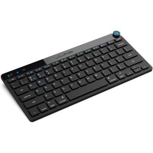 JLab Go Wireless Keyboard, Black, Connect Via Bluetooth or USB Wireless Dongle, Multi-Device Ultra-Compact for a Minimalist or Portable Set-Up (16 Pack)