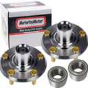 2PK 930-300 Front Wheel Bearing and Hub Assembly with 5 Lugs Fits for 2002-2005 Dodge Neon, 2003-2010 Chrysler PT Cruiser Heavy Duty Hub Bearing-510058