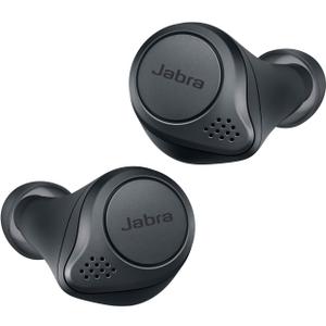 Jabra Elite Active 75t True Wireless Earbuds with Wireless Charging Enabled Case, Gray