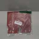 Uxcell Tissue Box Cover with Button Rectangle Tissue Box Holder PU Leather Facial Tissue Paper Dispenser for Tabletop Bathroom Bedroom Kitchen (Red, 8.7 x 4.7 x 3.1 Inch)