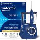 Waterpik Aquarius Water Flosser For Teeth Cleaning, Gums, Braces, Dental Care, Electric Power With 10 Settings, 7 Tips For Multiple Users And Needs, ADA Accepted, Blue WP-663, Packaging May Vary