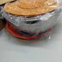 Mixing Bowls with Lids Set - 16pcs Stainless Steel Mixing Bowl Set with Colander, 3 Grater Attachments, Non-Slip Bottom, Metal Nesting Bowls with Strainer for Mixing & Serving - Multicolor