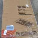 CKB 60 in L x 30" W Shower Base, Single Threshold, Right Drain with Slip Resistant Textured Surface, Marble White Fiberglass Shower pan