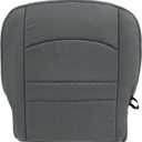 SecosAutoparts Driver Side Bottom Replacement Cloth Seat Cover Gray Compatible with Dodge Ram 1500 2500 3500 4500 5500 2013 2014 2015 2016 2017 2018