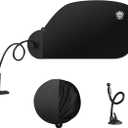 Office Cubicle Desk Shade, Blocks Light Glare and Disturbances. Privacy Space. Professional Portable Multifunctional