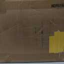 FREESOO Black Beige Car Seat Covers Full Set - Faux Nappa Leather Seat Covers for Cars, Luxury Breathable Waterproof Front Seats with Lumbar Support and Back Seat Cover, Fit for Sedans SUVs Pick-ups