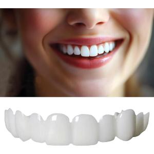 Veneers Teeth for Women and Men, Tooth Replacement Kit, Nature and Comfortable (1 Count (Pack of 25)