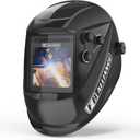 3.943.82 Large Viewing Welding Helmet, True Color Auto Darkening Welding Helmet, Solar/Rechargeable Battery Power Welding Hood With 4 Arc Sensor, Wide Shade 4/5-9/9-13 Welding Mask For TIG MIG ARC