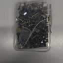 200 PCS Thumb Tacks for Wall, LPZNUYVC 7/16 Inch Decorative Push Pins Flat Head Wall Tacks with Storage Box, Heavy Duty Wall Pins for Bulletin Board, Cork Board, Wall Hanging (Bronze)