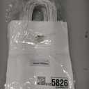 BagDream 25Pcs White Gift Bags 8x4.25x10.5 Kraft Paper for Gifts, Shopping Retail Merchandise Grocery Sacks, White Paper Bags with Handles Bulk Medium