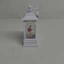 Raz 4040515 Dancing Ballerina Musical Lighted Water Lantern, 9.25 inches, White