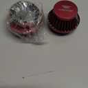 2PCS Motorcycle 48MM Air Intake Filter Universal Carburetor Air Filter Cleaner for Dirt Pit ATV SSR TTR Bike Breather Filter Fit for Many Different Carburetors (Red 48MM)