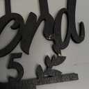 Jetec 2 Pcs Inspirational Table Art with God All Things are Possible As for Me and My House Table Centerpiece Motivational Table Decoration Christian Table Decoration for Home Office Christian Gifts