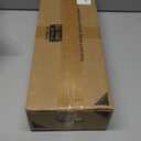 YaFex Curtain Rods 32-144 Inch, Heavy Duty 1 Inch Adjustable Curtain Rod for Windows, Black Extra Long Window Treatment Rods, Modern Design, Easy Installation