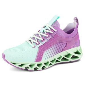 Women's Walking Shoes Lightweight Breathable Tennis Running Blade Fashion Sneakers for Athletic Sports Training Jogging Travel 38
