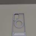 TORRAS Strong Magnetic & Seamless Stand for Samsung Galaxy S25 Ultra Case, Fit for MagSafe, Mil-Grade Drop Protection, Kickstand for Samsung Galaxy S25 Ultra Case, Translucent Back/Silverblue Edge