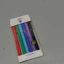 U Brands Catalina Felt Tip Pens, Set of 6 Assorted Color Ink Pens, Soft Touch Bright Tones, Medium (0.7 mm) Point