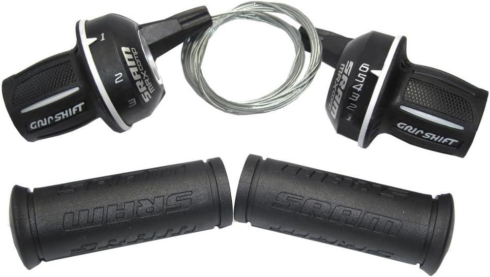 SRAM MRX Comp Bicycle Twist Shifter Set