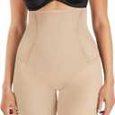 Maidenform Women's Shapewear High-Waist Thigh Slimmer, Tummy Control Thigh Slimmer, Firm Control Shapewear for Women, M