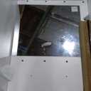 Lighted Makeup Vanity Desk, 35.4W x 15.7'D x 54H, White (with Lights and Mirror, Dimming Function, 2 Drawers and 1 Cabiniet, Open Shelves) by Boahaus