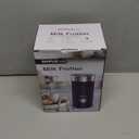 SIMPLETASTE Milk Frother, 4-in-1 Electric Milk Steamer, Automatic Warm and Cold Foam Maker and Milk Warmer for Latte, Cappuccinos, Macchiato