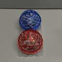 Amiline 2 Packs Flying Orb Ball Toy 2025, Boomerang Hover Ball Cosmic Globe, Galaxy Flying Spinner for 6 7 8 9 10 11 12+ Year Old Kids Boys Girls Adult(Red&Blue)