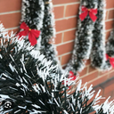 timoo 80ft christmas tinsel garland for christmas tree