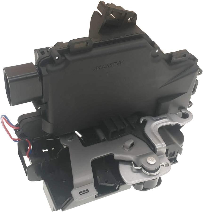 Door Lock Latch Actuator 3B1837015A Front Left Hand Driver Side Compatible with Volkswagen VW Beetle Golf GTI Passat Rabbit (8 PIN)