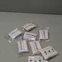 Disposable Card Raincoat Compression Adult Children Men and Women Thick Portable Scenic Spot Disposable Raincoat Wholesale (Pack 20, White)