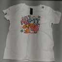 Let's Paw-ty 4th Birthday Girl Dog Puppy Lover T-Shirt, 3T