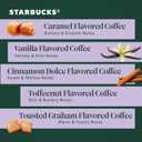 Starbucks K-Cup Coffee Pods, Flavored Hot or Iced Coffee, Variety Pack, 40 Keurig Pods (EXP 04/29/26)