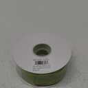 Reliant Ribbon Woven Lame Wired Edge Ribbon, 1-1/2 Inch X 25 Yards, Lime