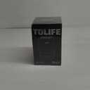 ToLife Dehumidifiers for Home 30 OZ Water Tank with Auto-Off 500 sq.ft Portable Small Dehumidifier for Bathroom Bedroom RV Closet Room 7 Colors LED Light, Gray (Grey)