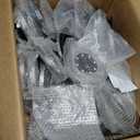 LYHOPE Solar Ground Light Outdoor, 16 Pack 8 LED Solar Disk Lights Waterproof Garden In-ground Pathway Lights Landscape Lighting for Lawn,Yard,Deck,Patio,Walkway (Warm White)