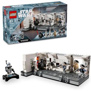 LEGO Star Wars: A New Hope Boarding The Tantive IV Fantasy Toy, Collectible Star Wars Toy with Exclusive 25th Anniversary Minifigure Clone Trooper Fives, Gift Idea for Kids Ages 8 and Up, 75387