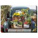 Fresh Produce in Vintage Truck Indoor Outdoor Canvas Wall Art
16x24