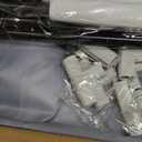 Fodoss Baby Playpen, 47x47in Small Play Pen,Toddler Playpen for Apartment,Play Yard,Activity Fence, Extra Large Baby Playard (Light Grey)